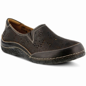Spring Step Women's L`Artiste Libora - Black Anti Slip Feature
