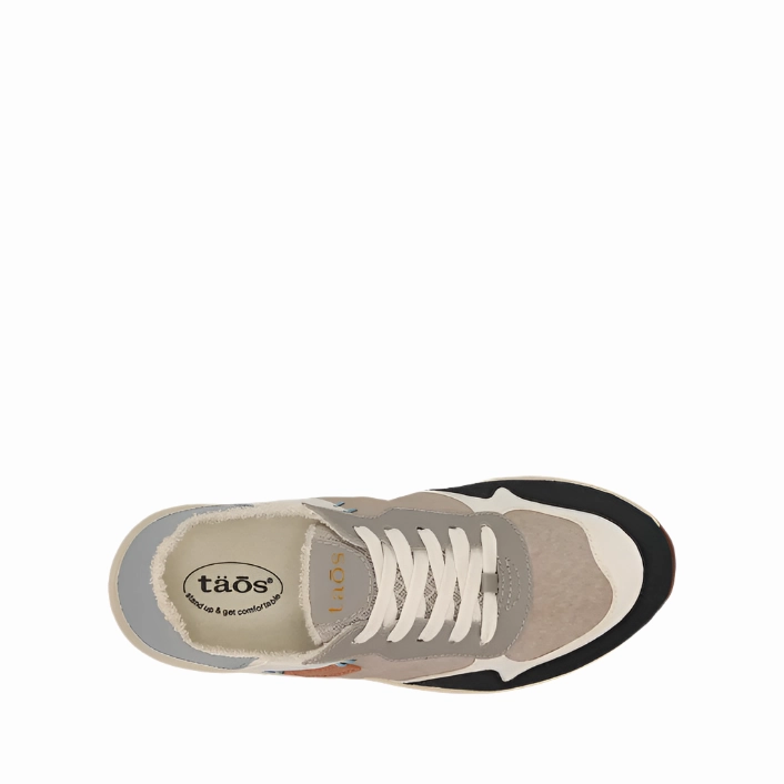 Seamless Interior Taos Womens Direction Sneaker Grey/Cloud Multi