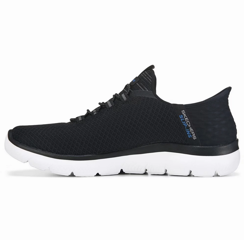 Leisure Comfort Comfortable Movement Skechers Men's Slip-Ins (Hands-Free) Summit Sneaker - Black