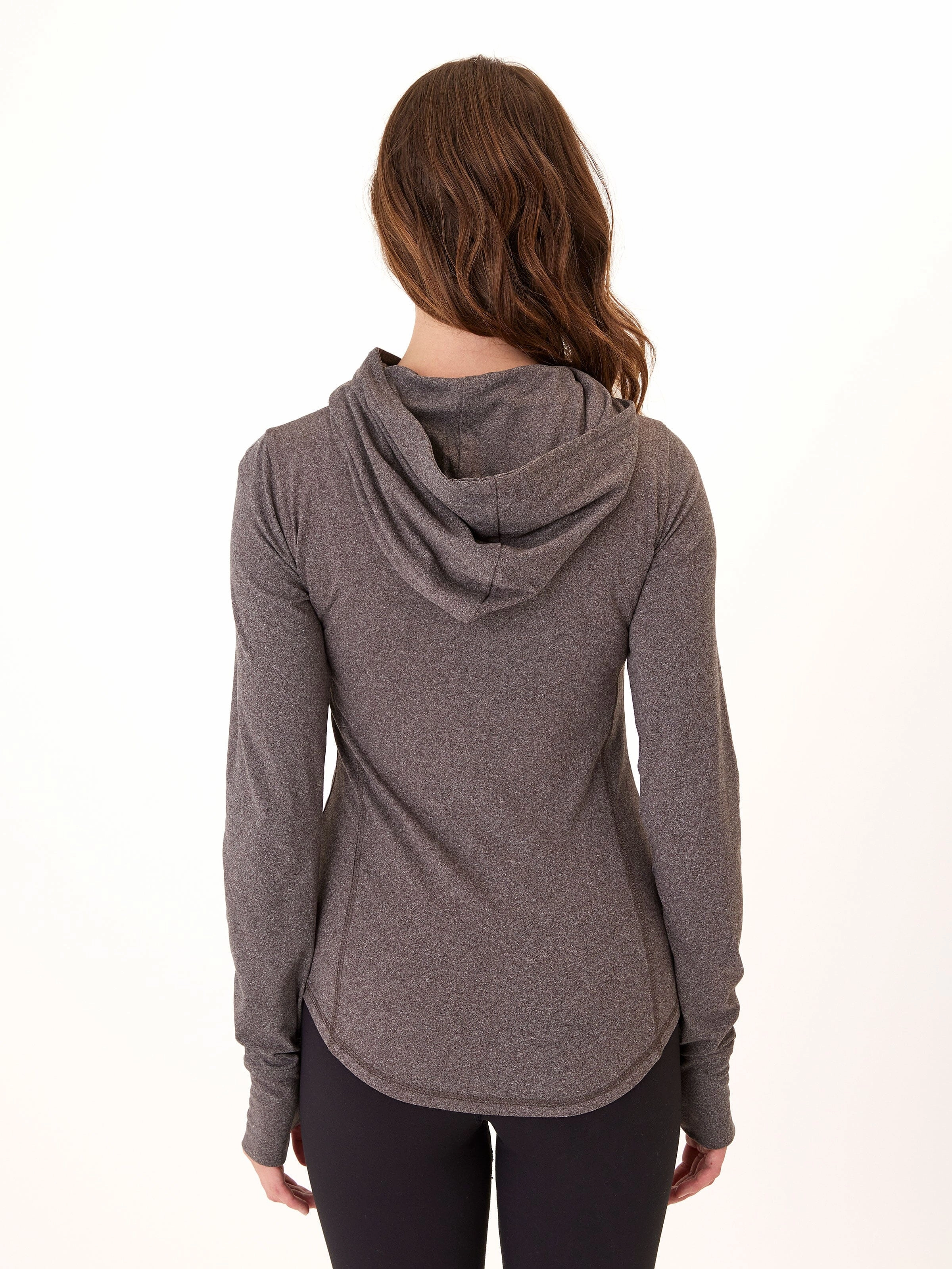 Advanced Wickability System Weatherproof Technology Linnaea Luxe Jersey Fitted Hoodie