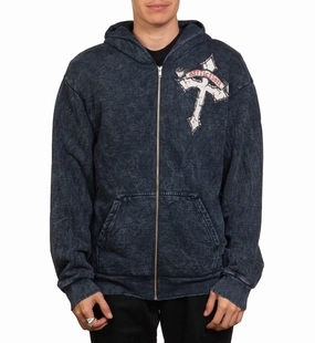 Lightweight Warmth Live Fast Zip-Up Hoodie