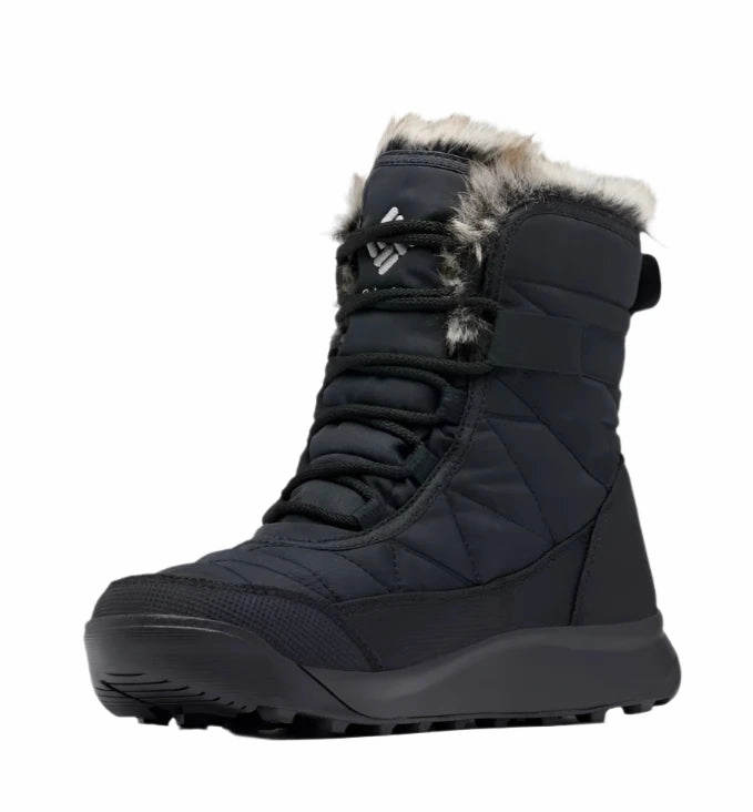 Slip Resistant Trail Runner Breathable Lining Columbia Women's Minx? Shorty IV Boot - Black