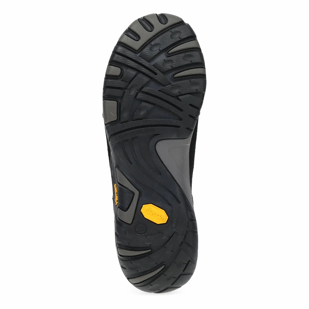 Contoured Footbed Shape Low Cut Profile Dansko Women's Pippy Waterproof Shoes - Black