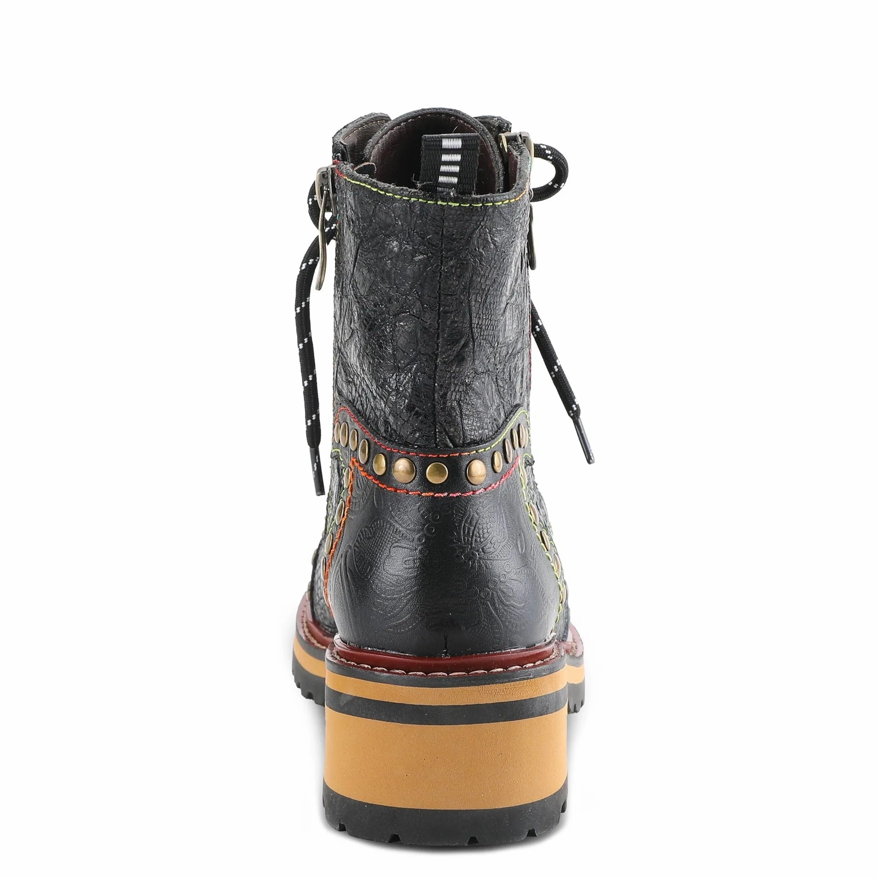 Classic Fit L'Artiste by Spring Step Rugup Boot - Black Multi