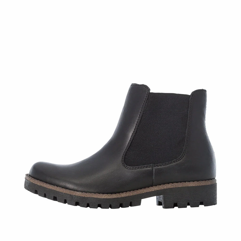 Neutral Colors Multi Terrain Rieker Women's Payton 70 Boot - Black
