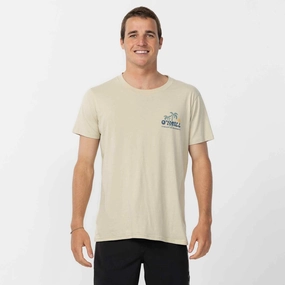 Loose T-Shirt - Khaki Neutral Color Casual Performance Fit