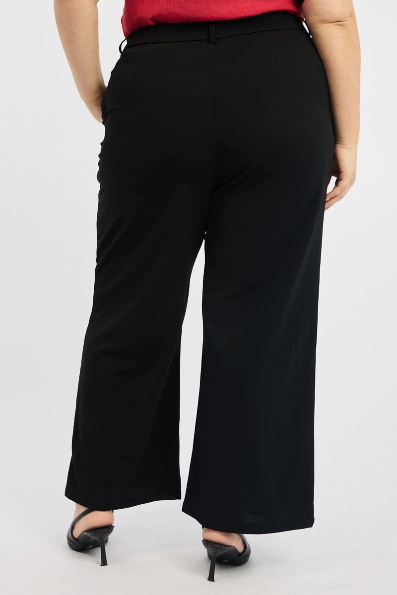 Outdoor Fit Black Tailored Work Pants