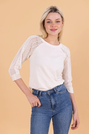 Top Eleven Creme FourWayStretchFabric