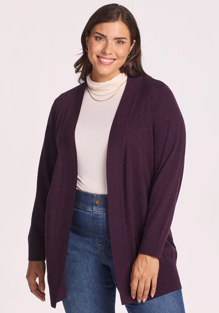 Macie Sweater - Deep Plum product earthy warmth Cozy Vibe
