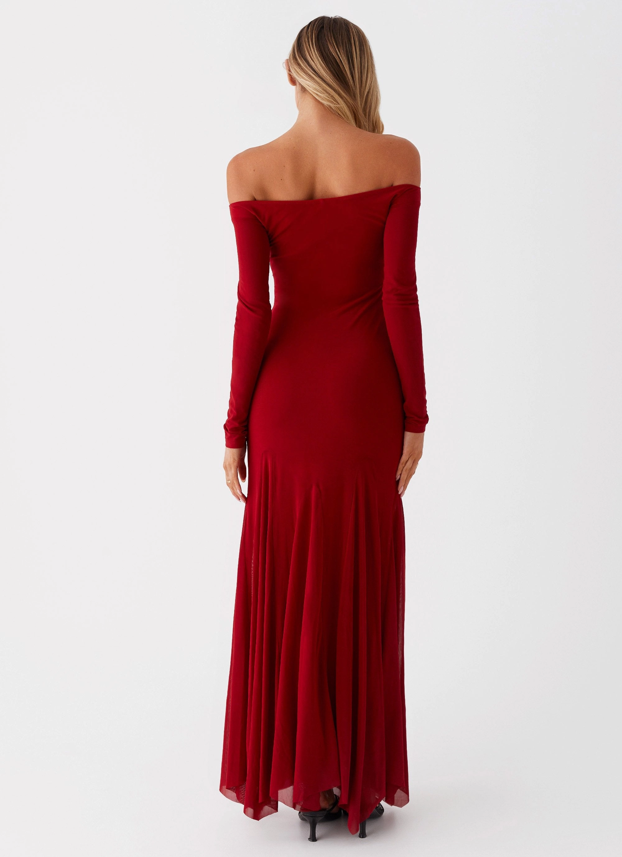 Maribel Maxi Dress - Red Easy Go Chill Base