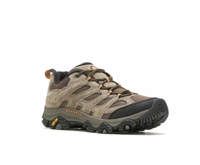 Shine Jog Merrell Men's Moab 3 Ventilator - Walnut (Available in Medium and Wide)