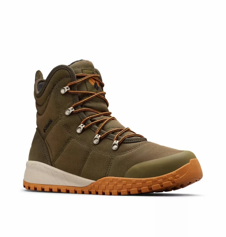 Men's Fairbanks Omni-Heat Waterproof Boot - Nori/ Canyon Gold Slip Resistant All Day Wear Wind Shield