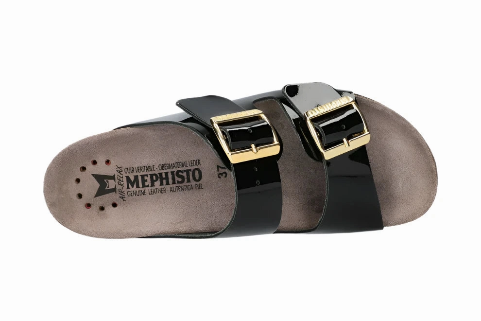 Mephisto Women's Hester Everyday Casual Sandals - Black Versatile Casual Footwear