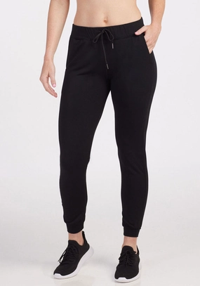 Merino Flex? Lola Jogger Tall - Black Quick Release Buckle