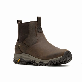 Moisture Wicking Sockliner Breathable Comfort Seeker Merrell Men's Chelsea 3  Waterproof Boots - Earth