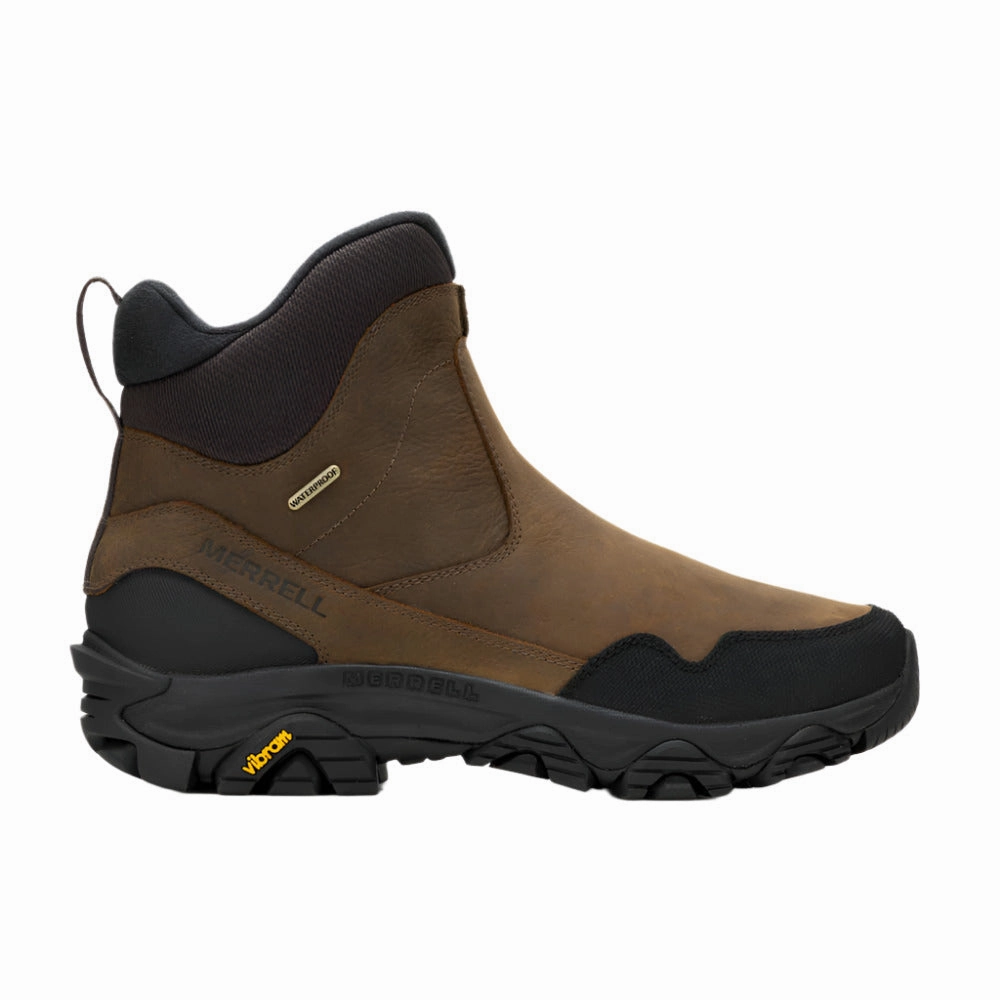Merrell Men's Coldpack 3 Thermo Tall Zip Artic Grip Waterproof Boot - Earth All Weather Snow Trekker Minimal Mood