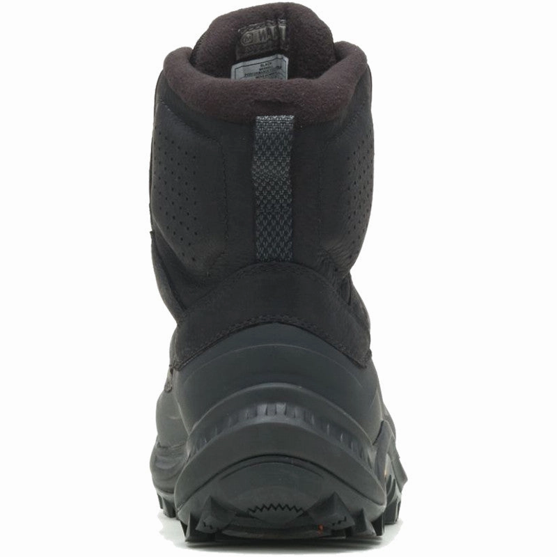 Drill Hike Merrell Men's Thermo Overlook 2 Mid Boot Waterproof w/ Arctic Grip - Black