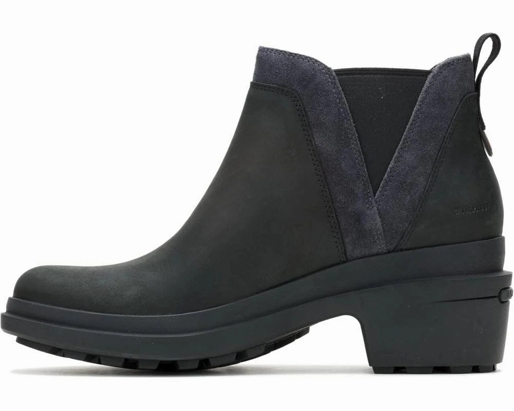 Merrell Women's Chateau III Waterproof Boot - Black EVAOutsole Office Smart
