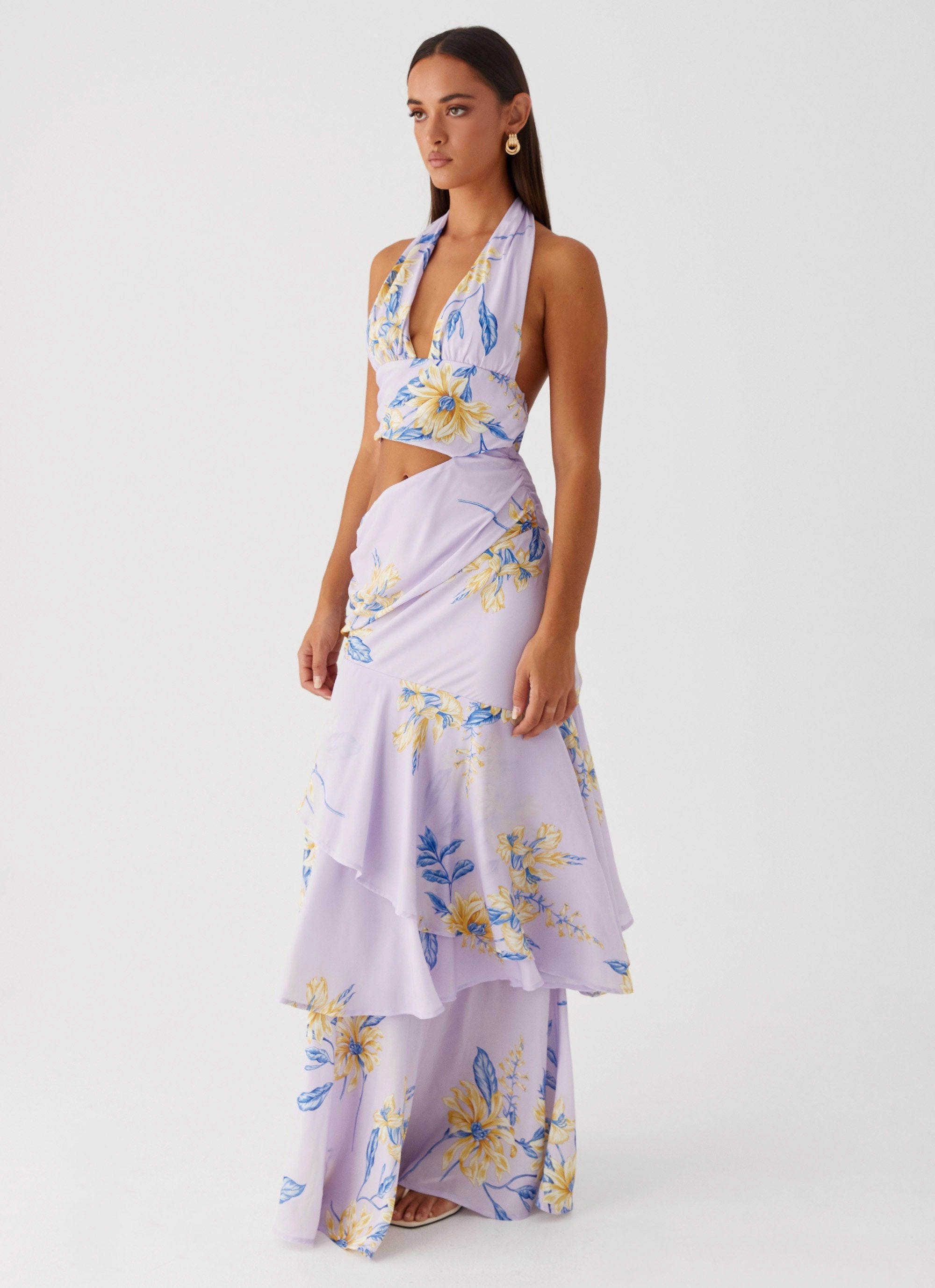 NonIrritatingLining Mikayla Maxi Dress - Lavender