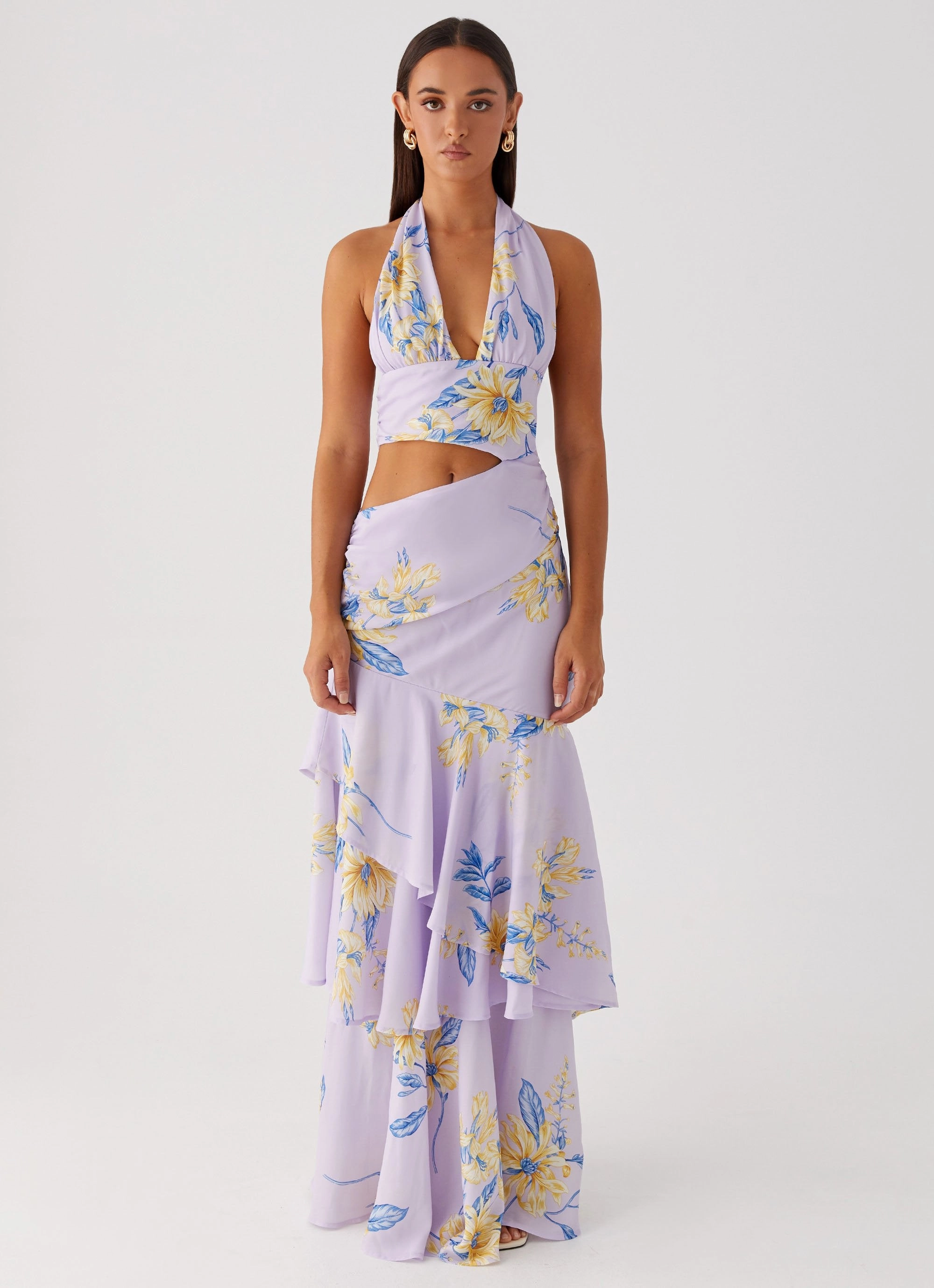 Mikayla Maxi Dress - Lavender Flexible Fit