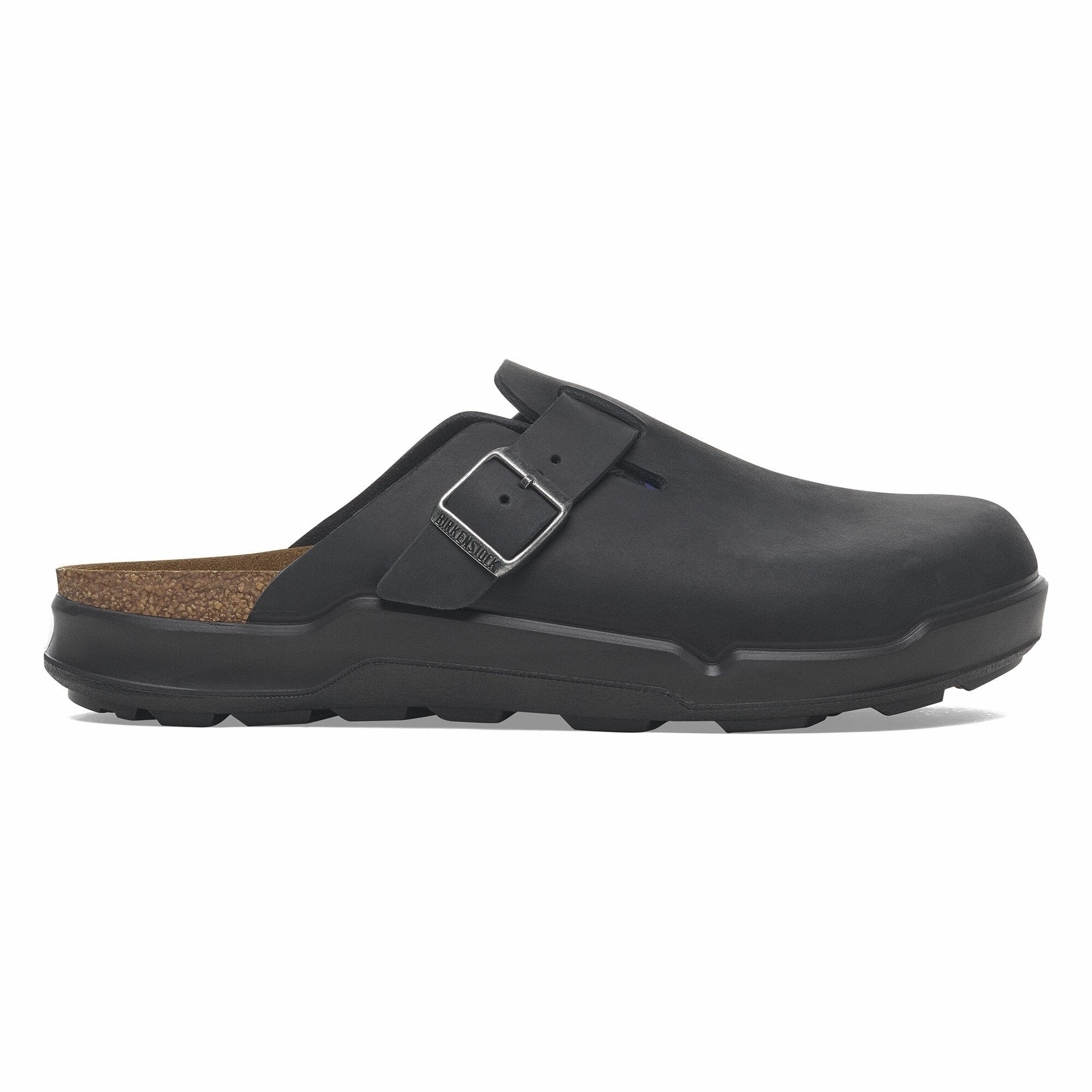 Balanced weight Chill Vibes Birkenstock Men's Boston Crosstown Oiled Leather - Black