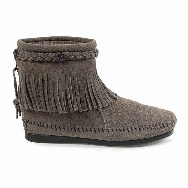 Casual Comfort Minnetonka Women's High Top Back Zip Boot
