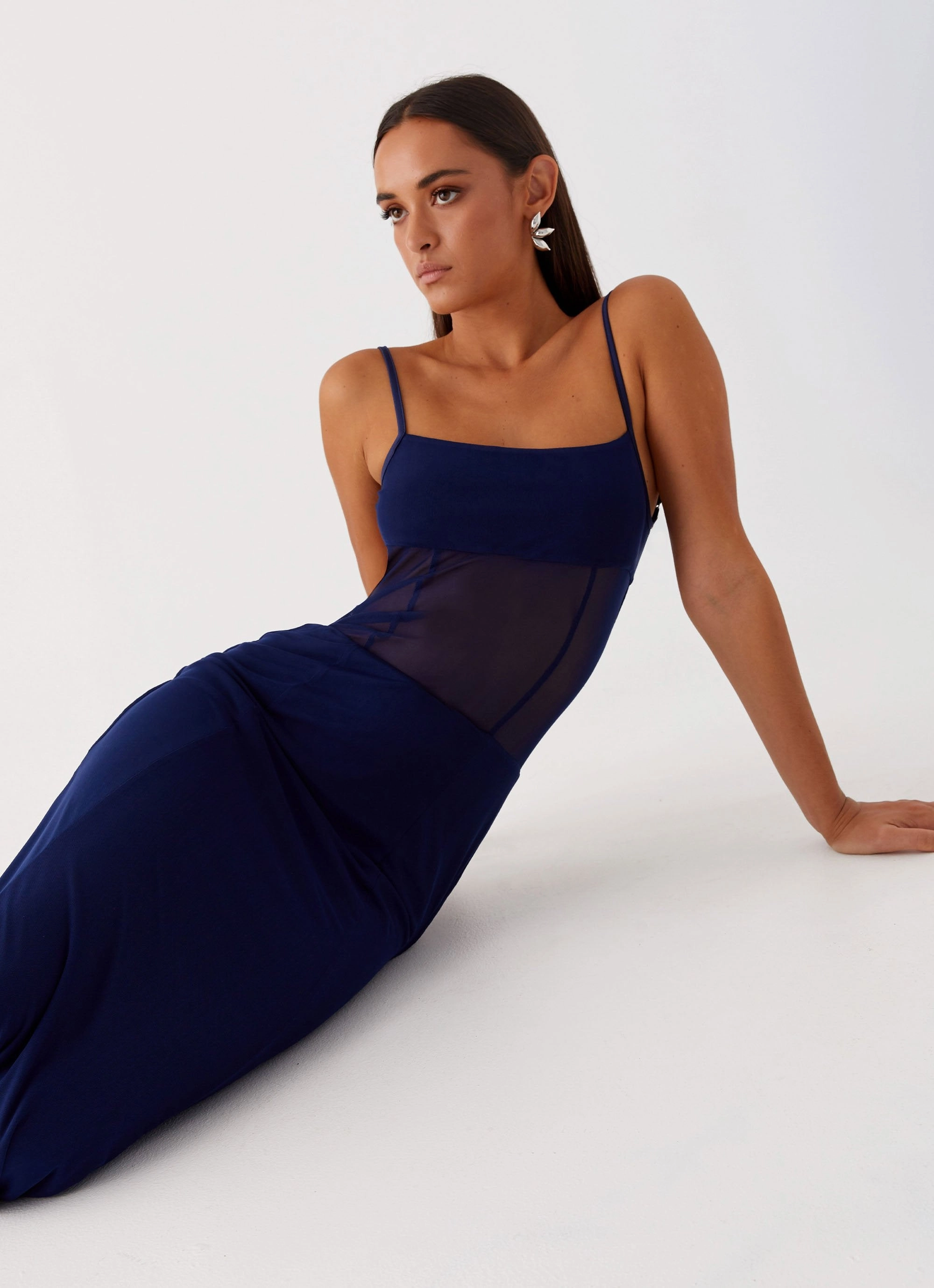 Artistic Flair Miranda Maxi Dress - Navy