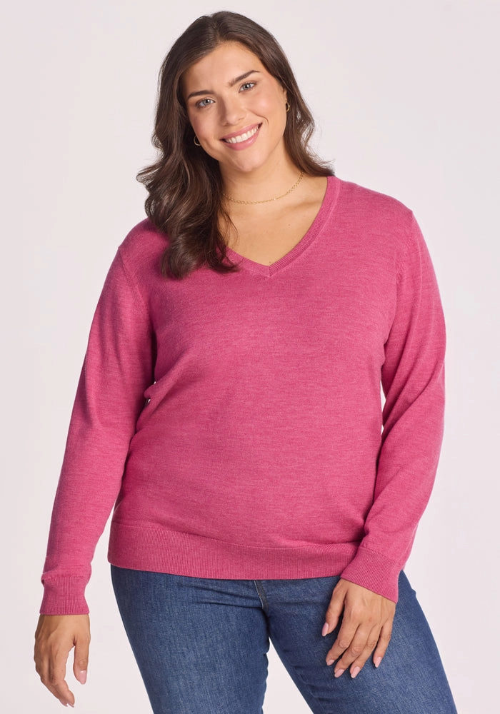 Francesca Sweater - Wild Salmon Cozy Street Bold Graphics