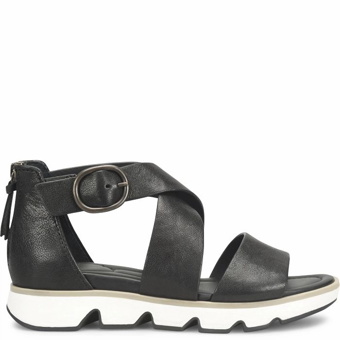 Sofft Women's Mackenna Sandals - Black Lifestyle Focus Run Errand