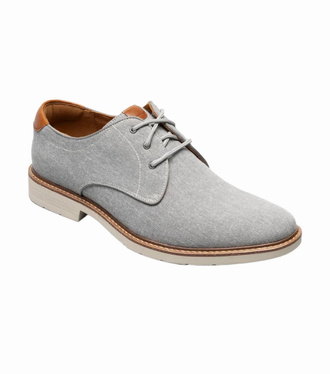 Foot Journey Florsheim Men's Highpoint Plain Toe Oxford Shoe - Gray