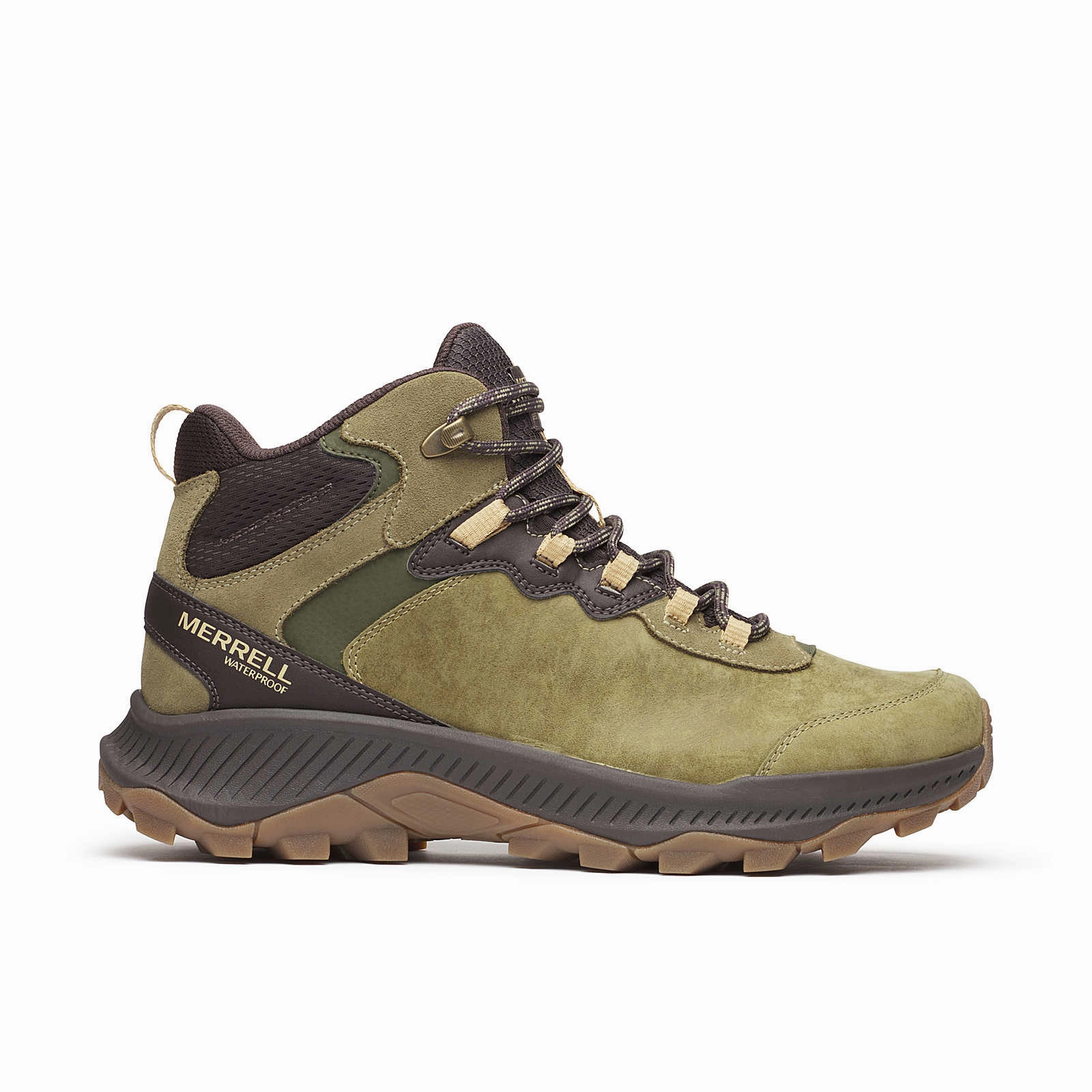 Merrell Men's Speed Strike 2 Waterproof Boot - Drab Waterproof Windy Weather