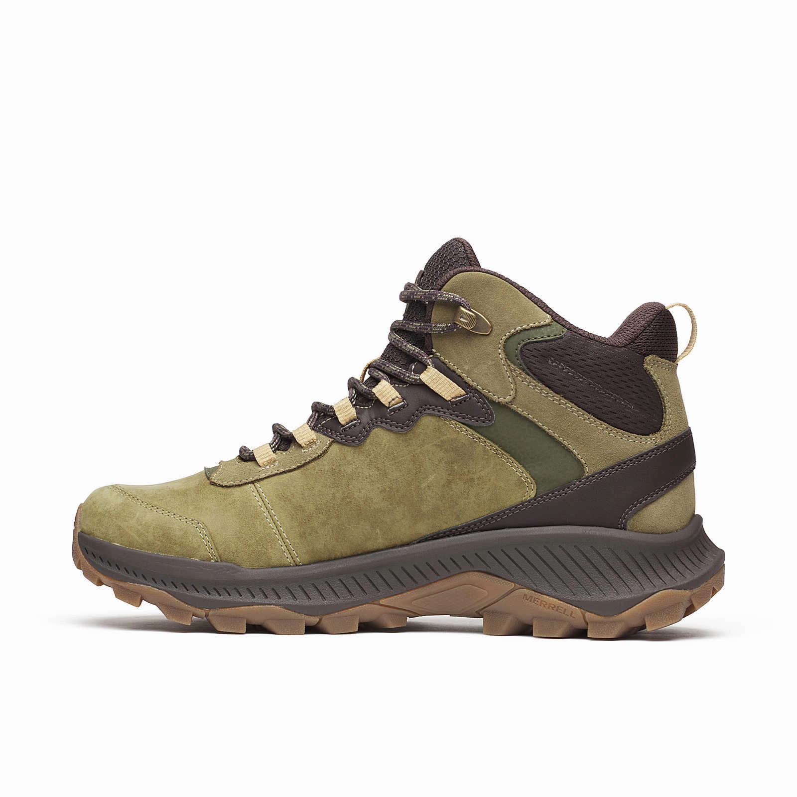 Merrell Men's Speed Strike 2 Waterproof Boot - Drab synthetic leather
