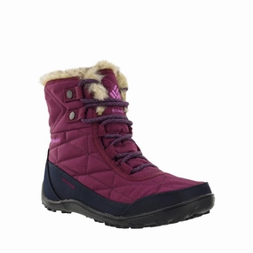 Columbia Women's Minx Shorty III - Currant/Berry Jam Eco Material Rainy Days Shaft Height Options