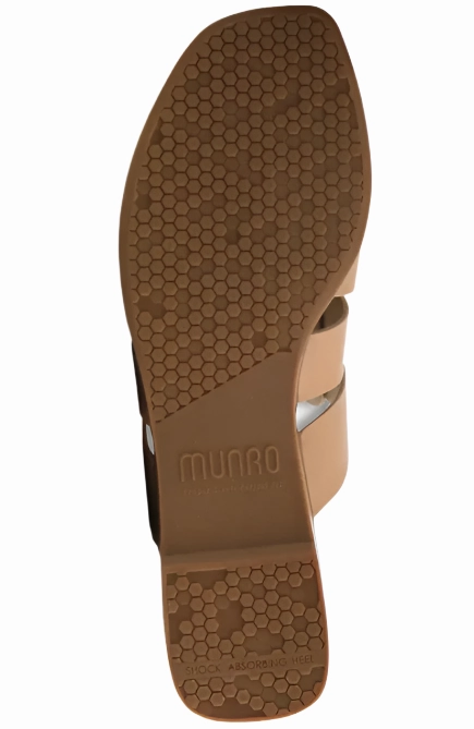 cool shoes Munro Women's Carrera Sandal - Tan Leather