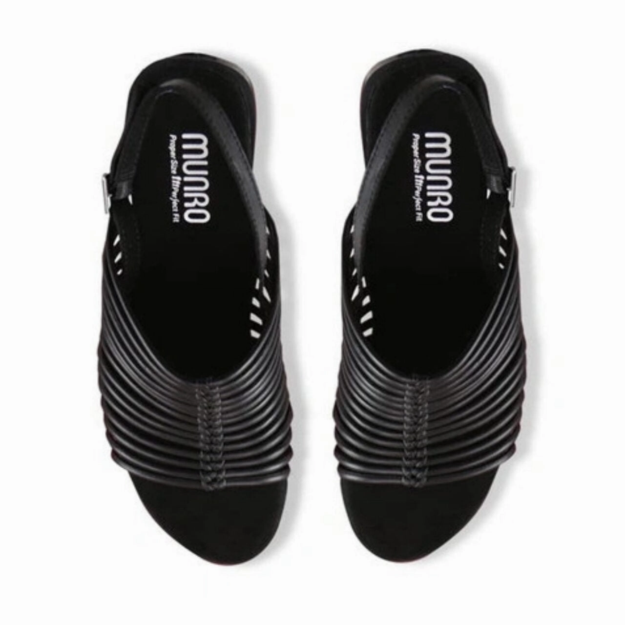 Functional Fit Munro Women's Celia Slingback Sandal - Black
