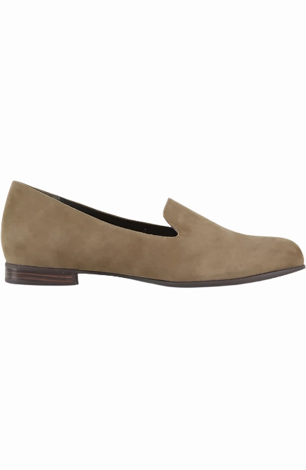 Munro Women's Elena Flat Loafer - Fawn Suede Night Out Flex Hike