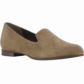 Munro Women's Elena Flat Loafer - Fawn Suede Urban Edge Light Pace