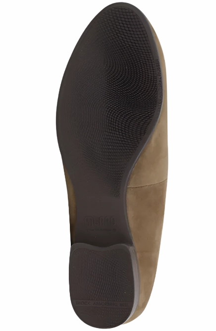 Comfort Munro Women's Elena Flat Loafer - Fawn Suede