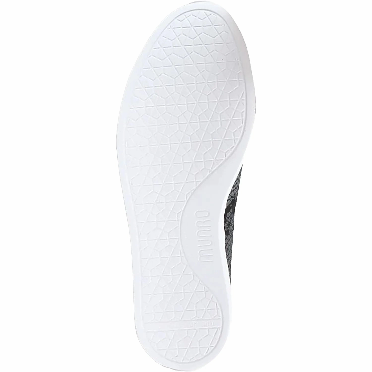 Padded Tongue Design portable Munro Women's Lennox Slip-On Sneaker - Black Snake Print Suede