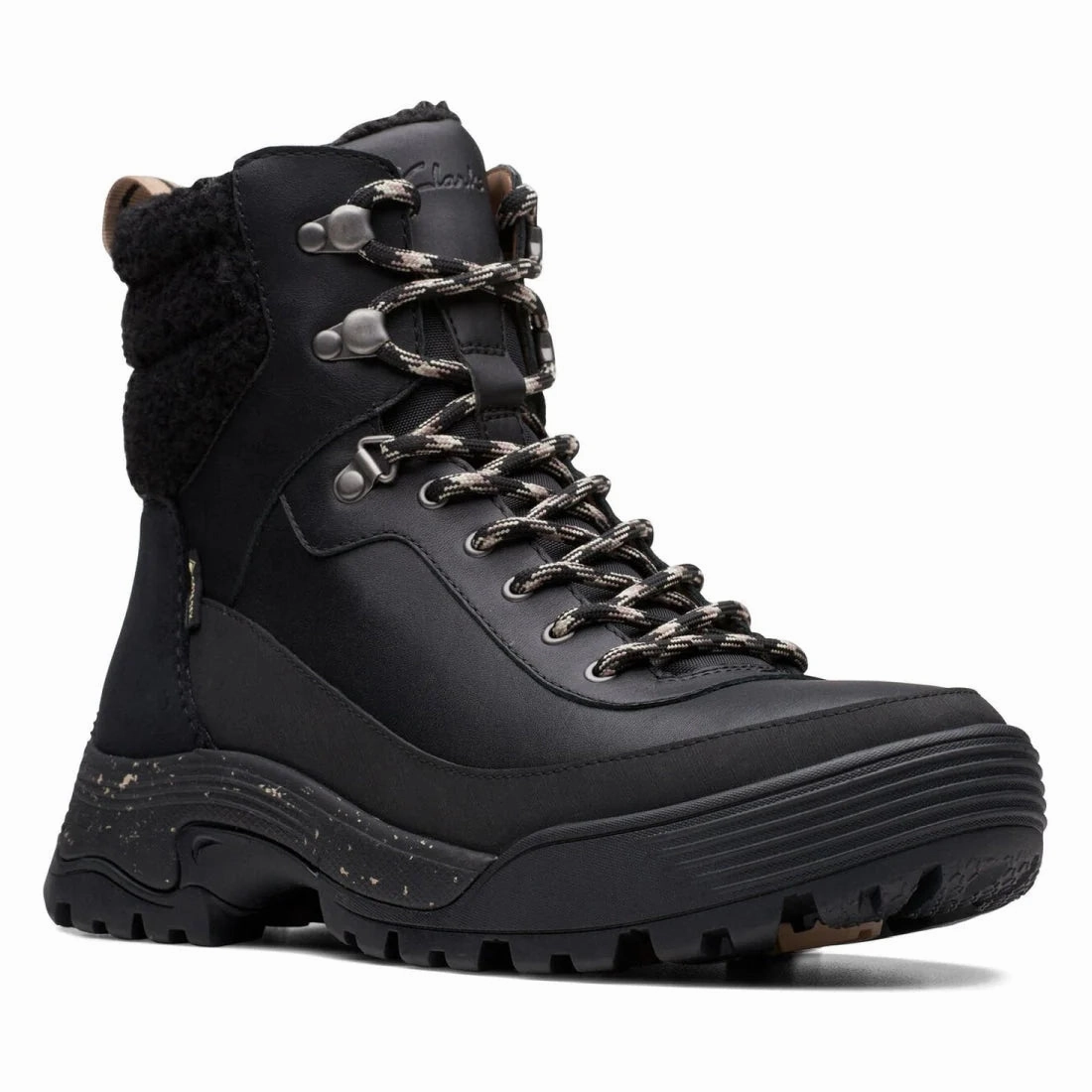Protective Finish Nature Lover Clarks Women's ATL Hiketop GoreTex Boots - Black