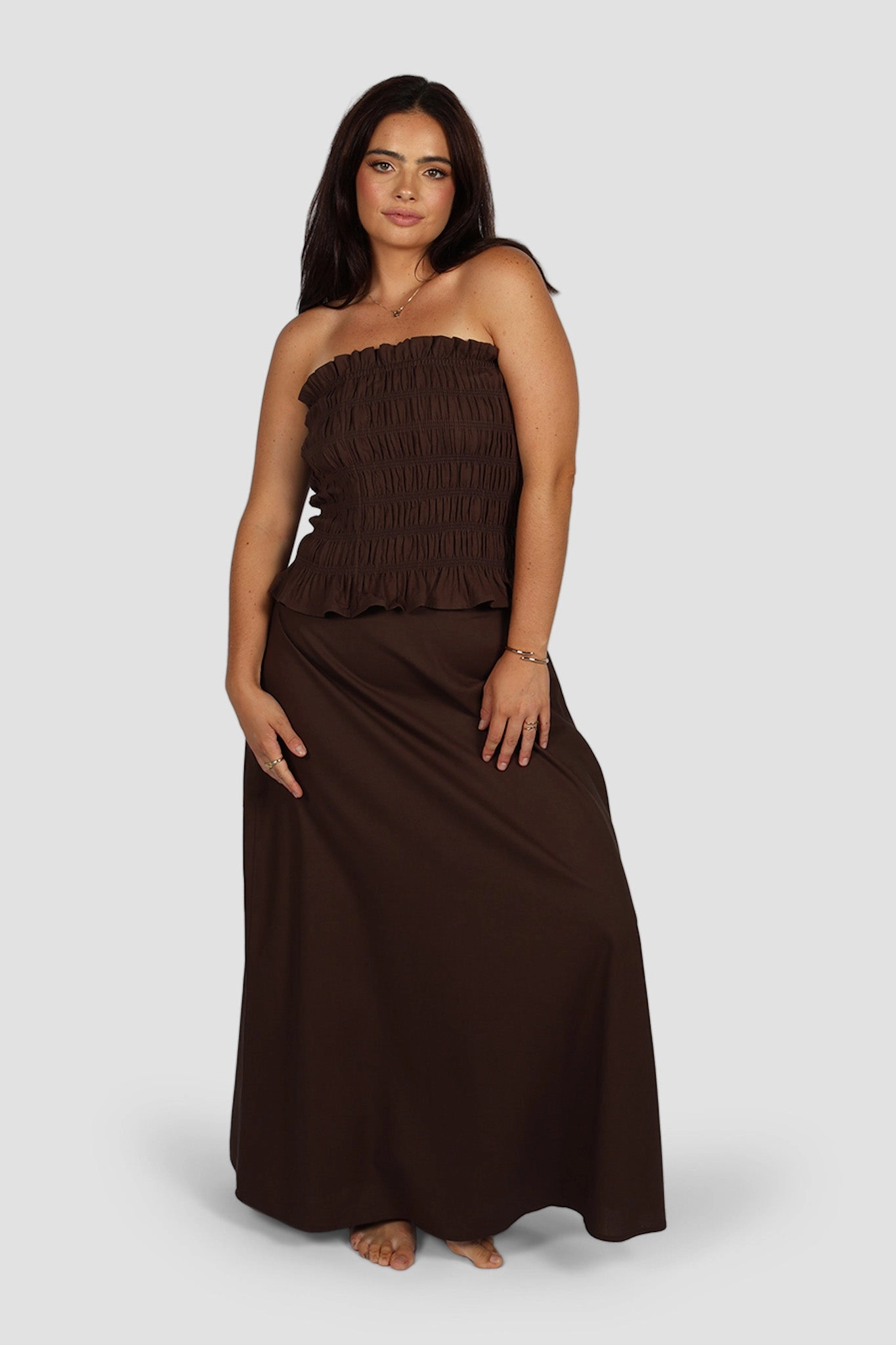 Wardrobe Classic NIA SKIRT ESPRESSO