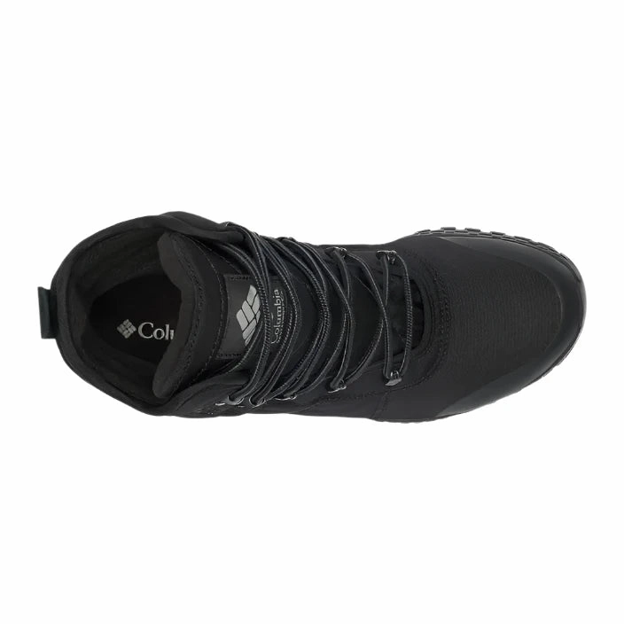Columbia Men's Fairbanks Omni-Heat Boot - Black/Titanium Odor Control Layer Protective Finish Morning Walk