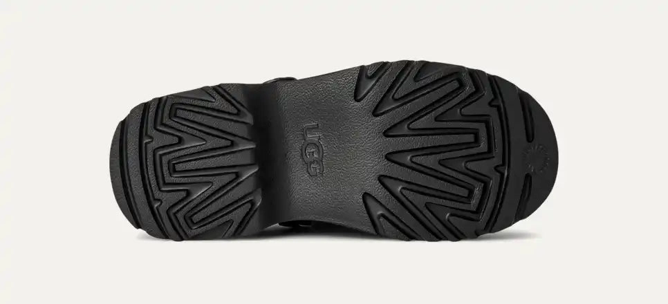 Ultra Soft Collar Padding Shore Jog Ugg Women's Esmee Leather Clog - Black