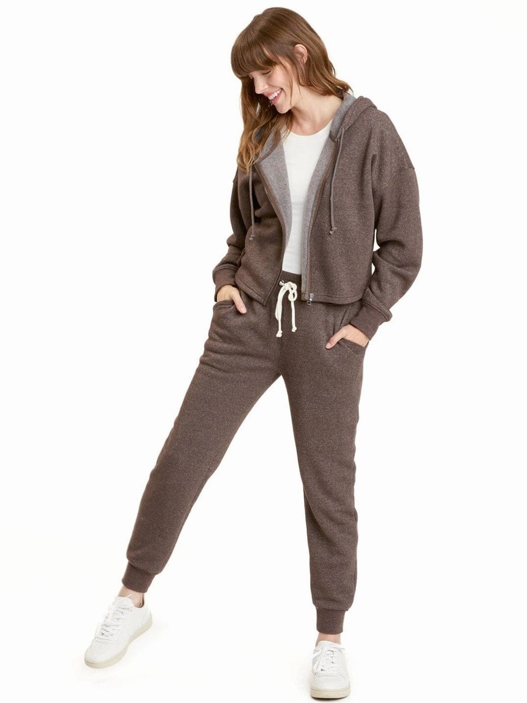 Venetia Crop Hoodie Layered Cuff System Ultra Compact Packing Design