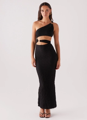 North Haven Maxi Dress - Black Moment Soft