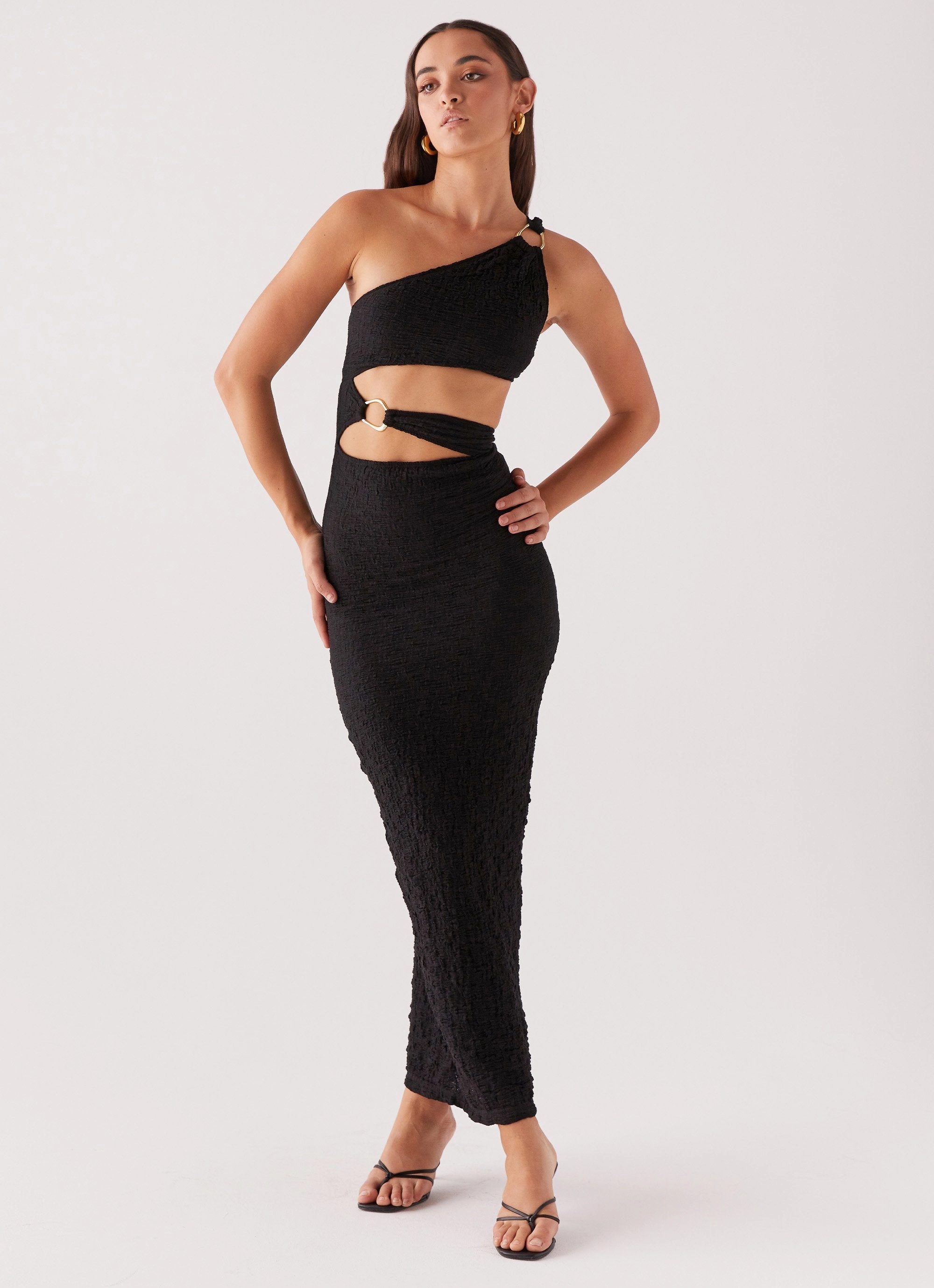Boho Tone North Haven Maxi Dress - Black