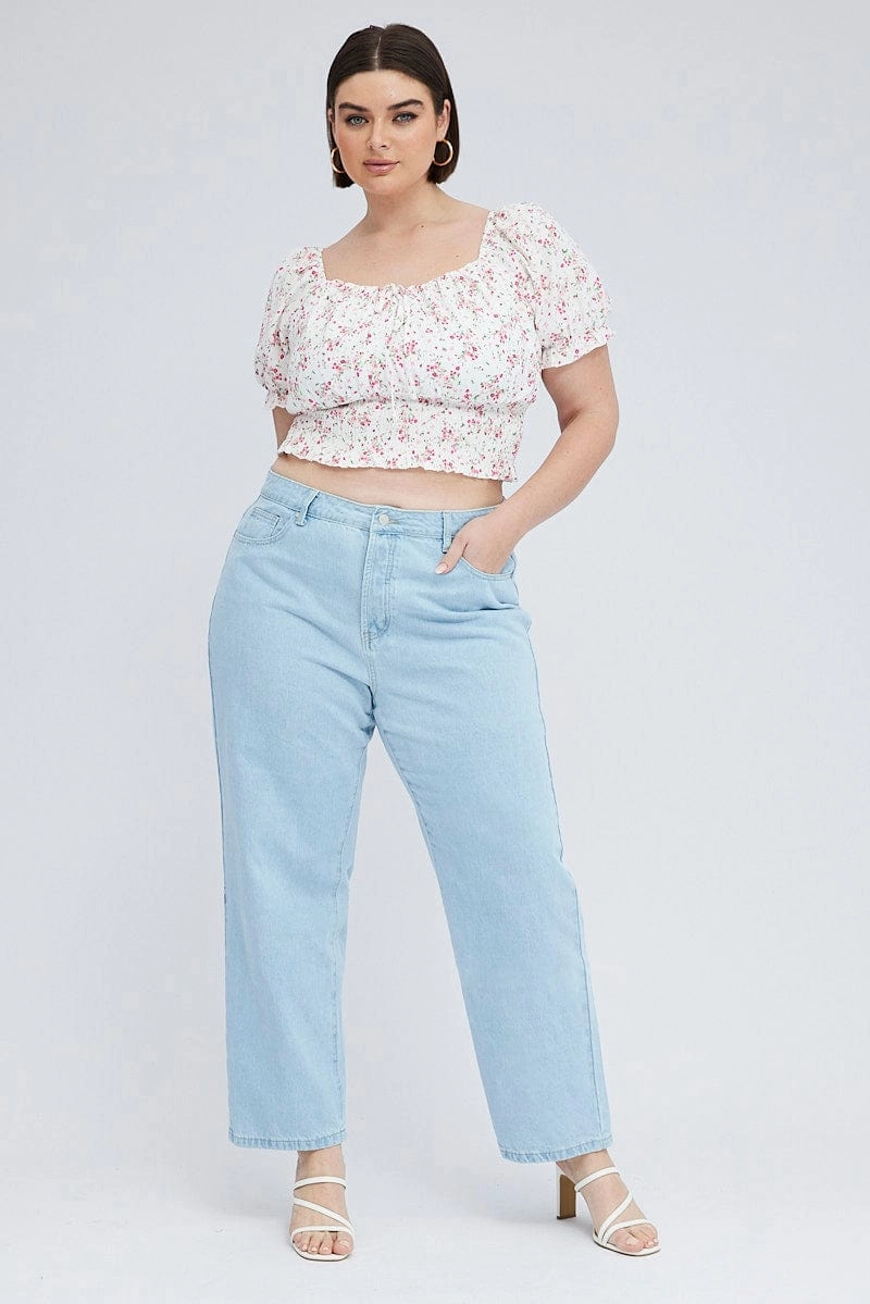Common Outfit Denim Mom Jeans High Rise