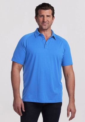 All-Weather Wear Summit Polo - Blue Gelato
