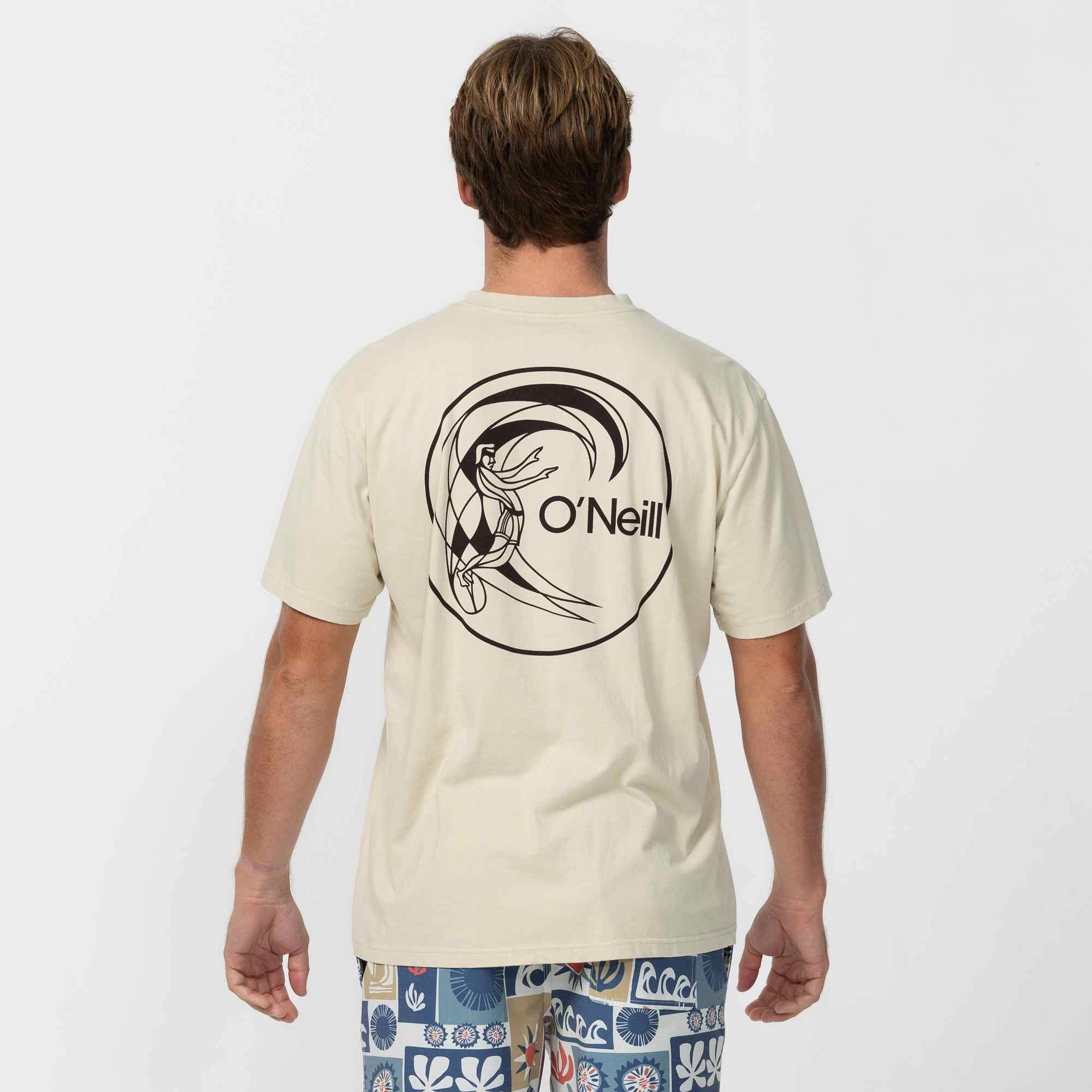 Cool and Comfortable OG Circle Surfer T-Shirt - Khaki