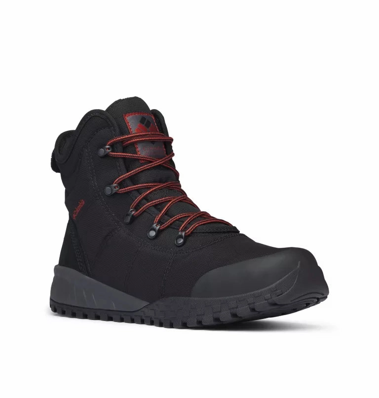 Mountain Trail High Traction Adventure Journey Columbia Men??s Fairbanks? Omni-Heat? Boot - Black/Rusty